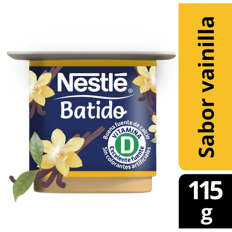 Yogurt Batido Nestlé Vainilla 115 g