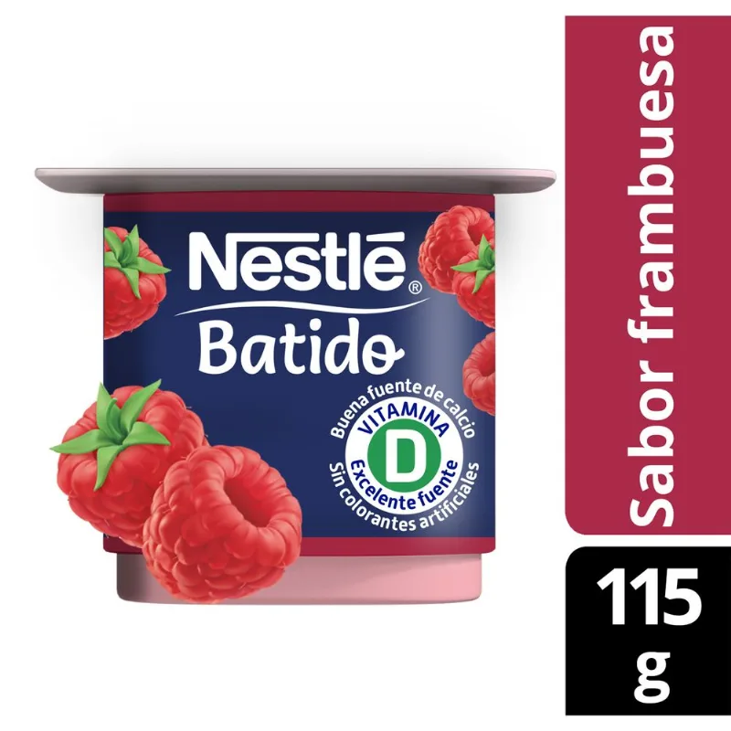 Yogurt Batido Nestlé Frambuesa 115 g