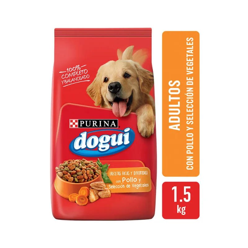 Alimento Dogui Pollo Grillado Cveg 1,5k