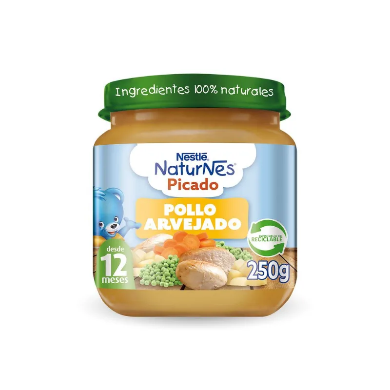 Picado Naturnes Pollo Arvejado 250 g