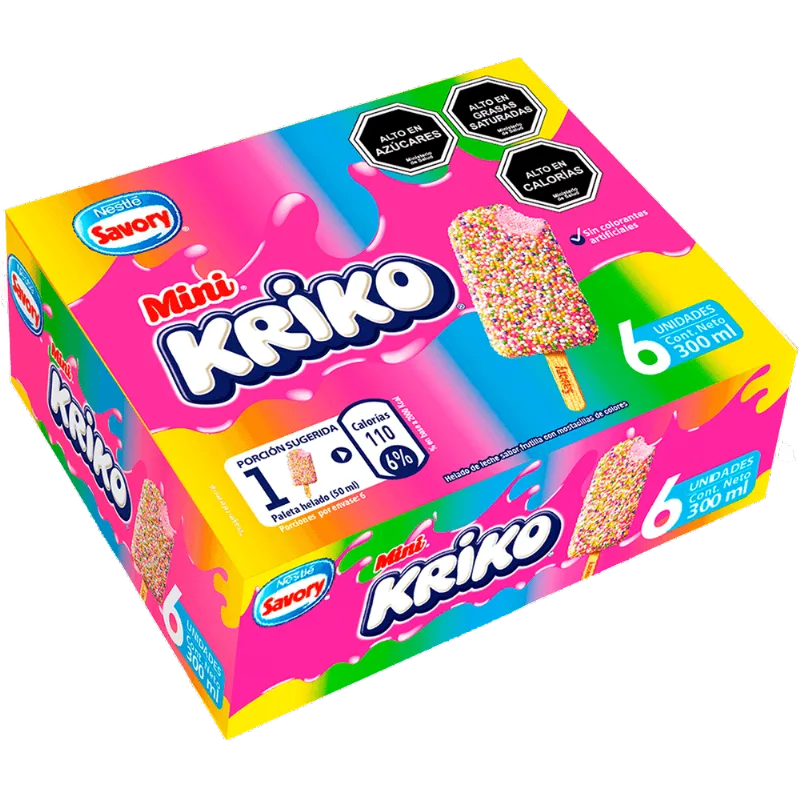 Helado Savory Mini Kriko Multipack 300 ml