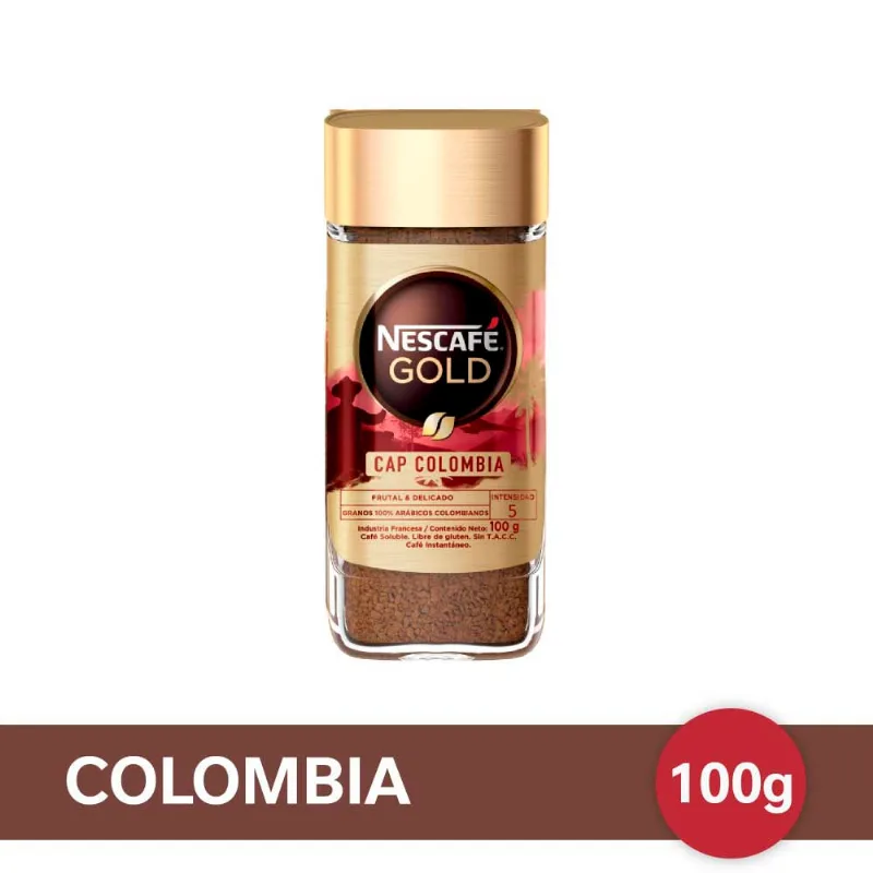 Nescafé® Gold Cap Colombia X 100gr