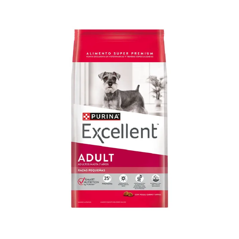 Excellent Smart Perro Adulto Raza Pequeña x 15 Kg