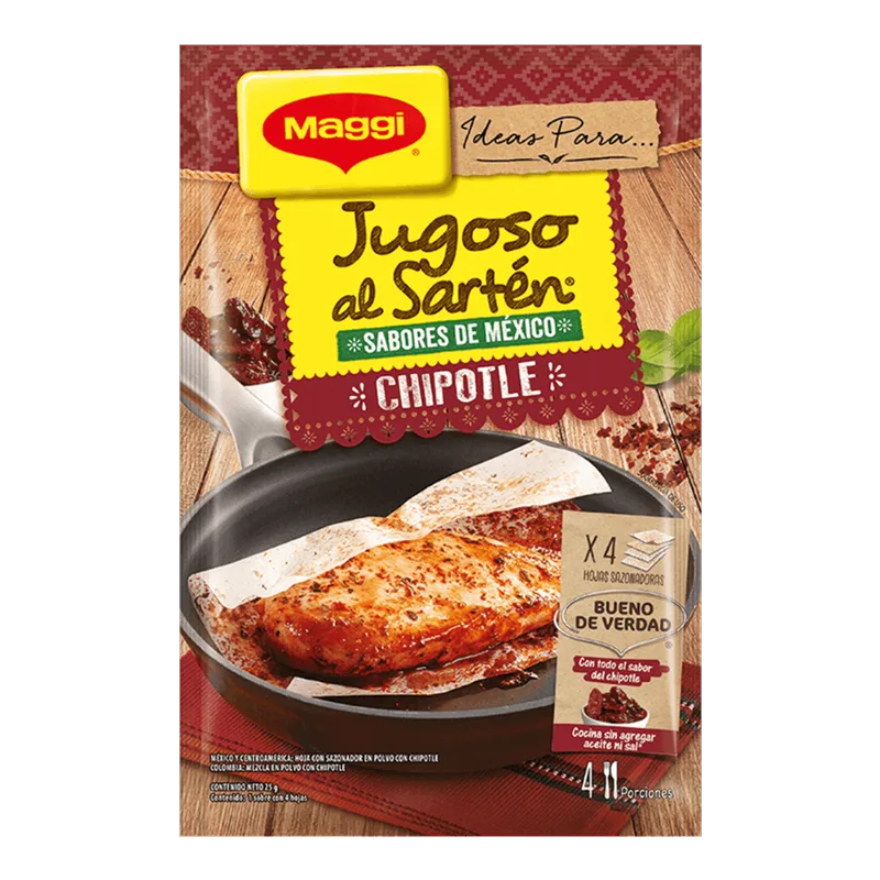Jugoso al Sartén Chipotle Maggi|25g