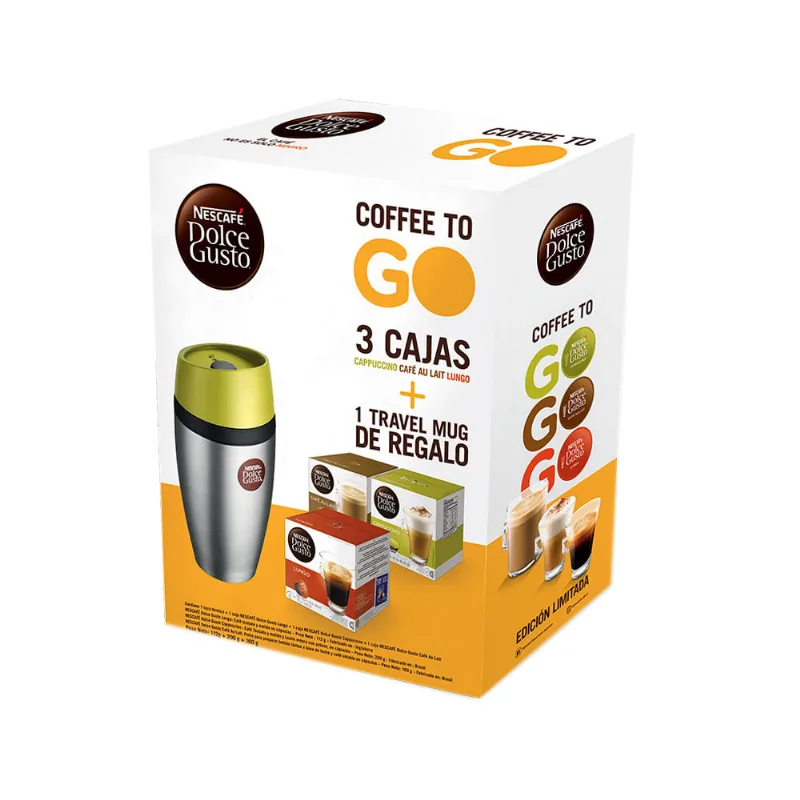 Combo Dolce Gusto Go 3 Cap + Vaso 472 Gr