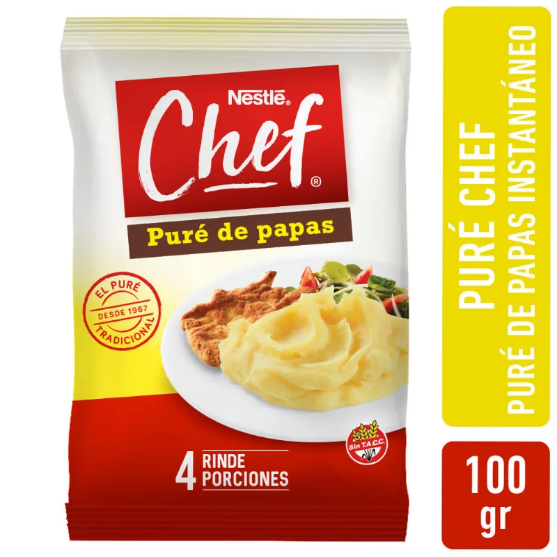 Puré De Papas Chef 100 Gr