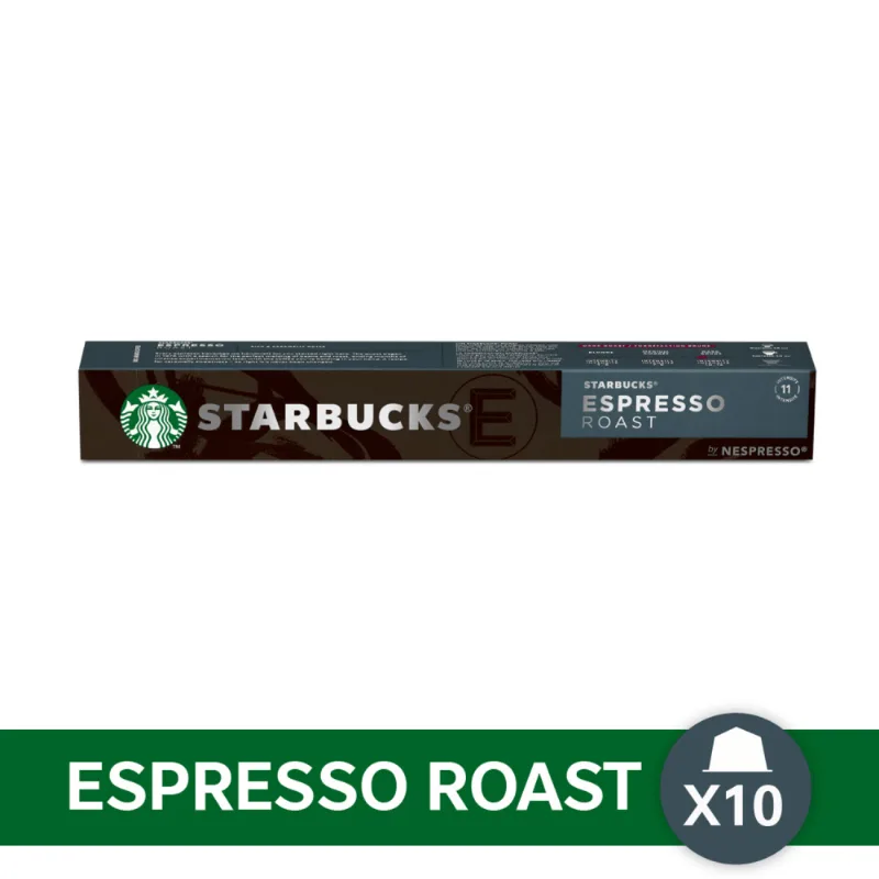 Cápsulas de café Starbucks® nespresso® espresso roast x 10 cápsulas