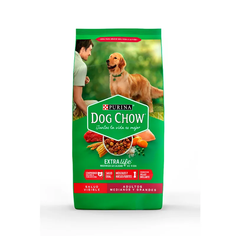 Alimento Dog Chow Adulto Mediano Y Grande 18kg