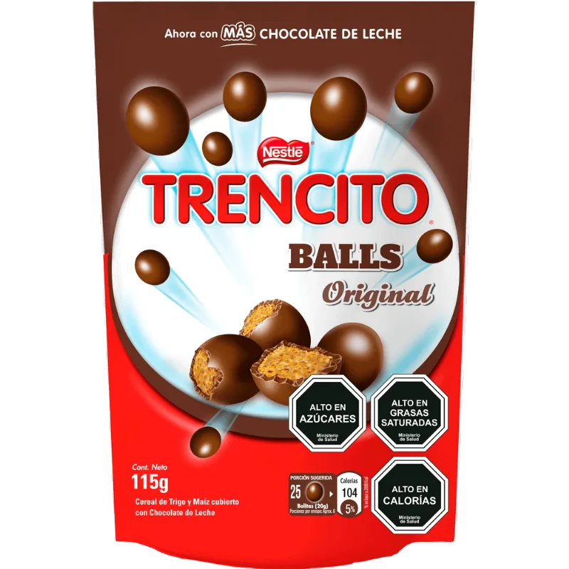 Chocolate de Leche Trencito Balls 115 g
