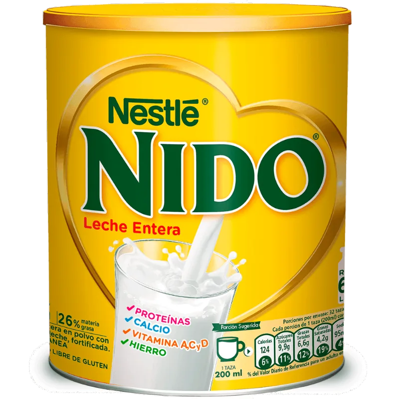 Leche en Polvo Nido Entera 800 g