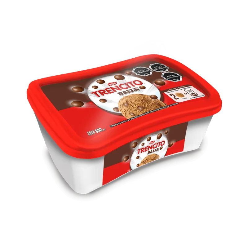 Helado Trencito Balls Original 900 ml
