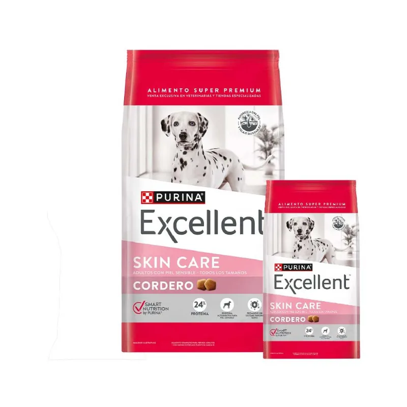 Excellent Smart Perro Adulto Skin Care x 15 Kg