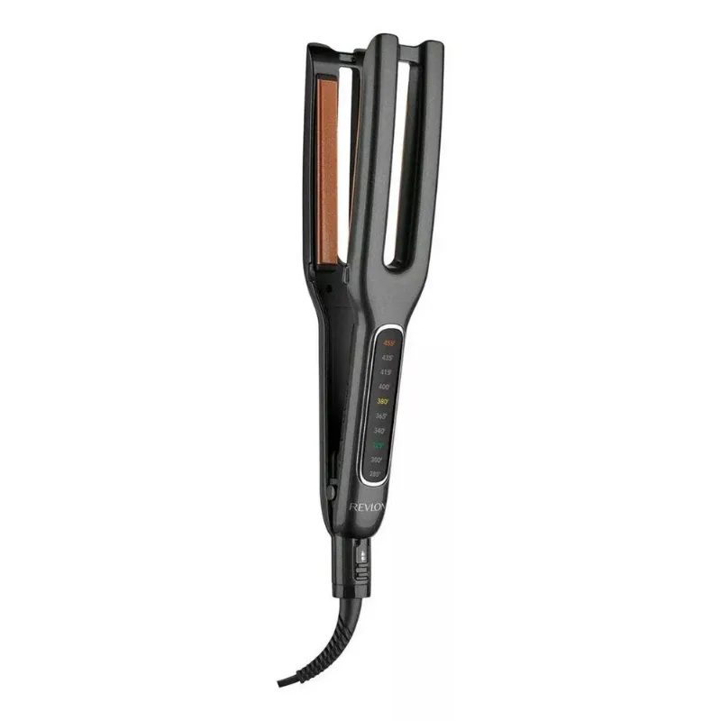 Planchita de Pelo 4 Placas Double Straight Revlon Negro RVST2204LA2AV1
