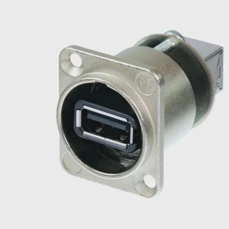 Conector Painel USB 2.0 nausb-w Neutrik
