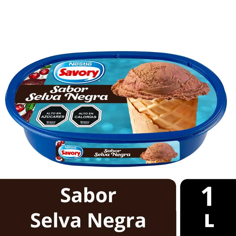 Helado Savory Selva Negra Cassata 1 L