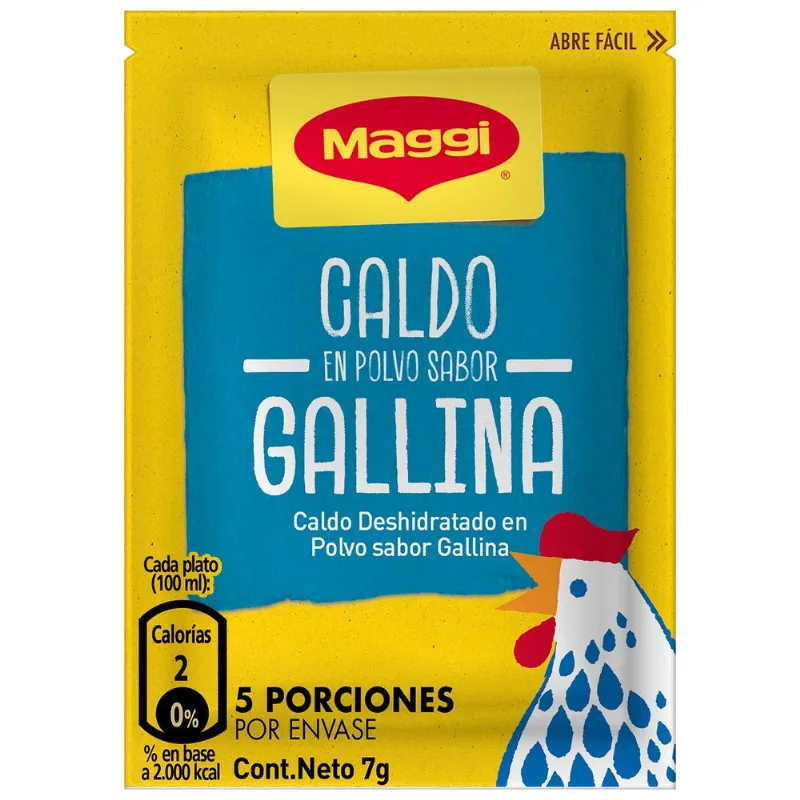 Caldo en Polvo Maggi Gallina 7 g