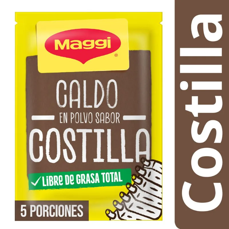 Caldo en Polvo Maggi Costilla 7 g