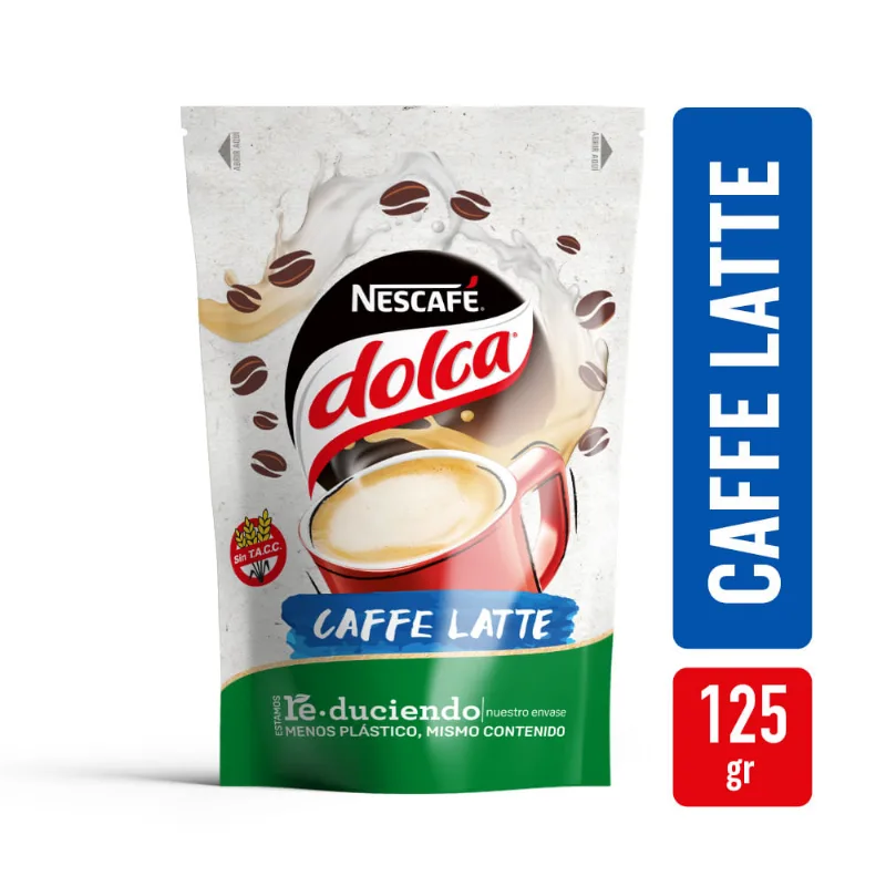 Nescafe Dolca Caffe Latte Dp Re 125g