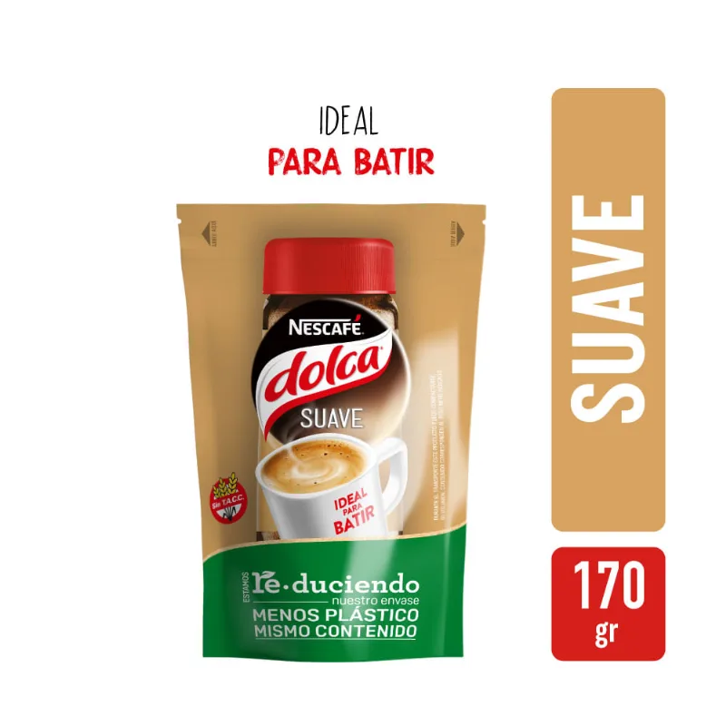 Nescafe Dolca Suave Doypack Re 170g