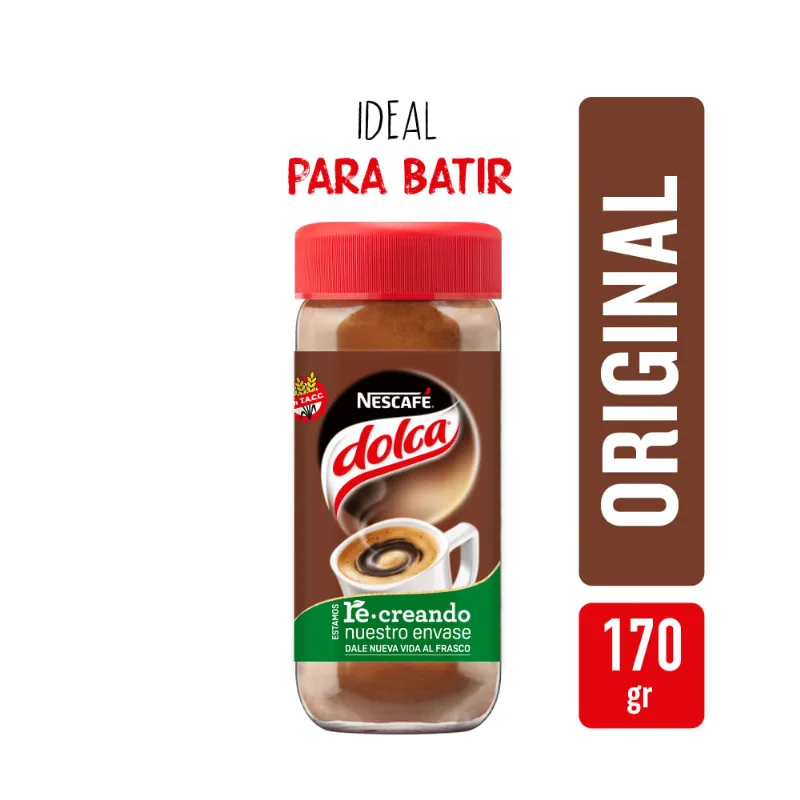Cafe Nescafe Dolca Mas Facil De Batir 170 Gr