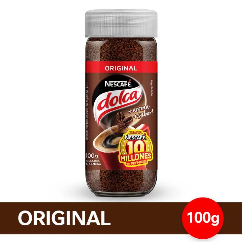 Nescafe Dolca Masfacildebatir Re X100g