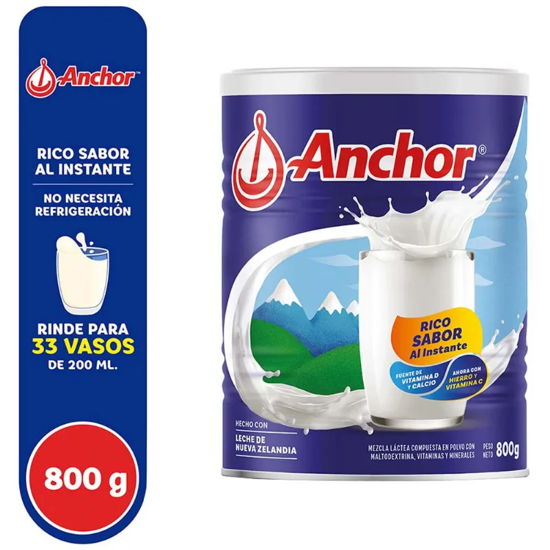 Mezcla Láctea en Polvo ANCHOR Lata 800g