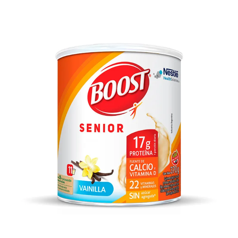 Suplemento Nutricional Polvo Boost Vainilla x 370 g