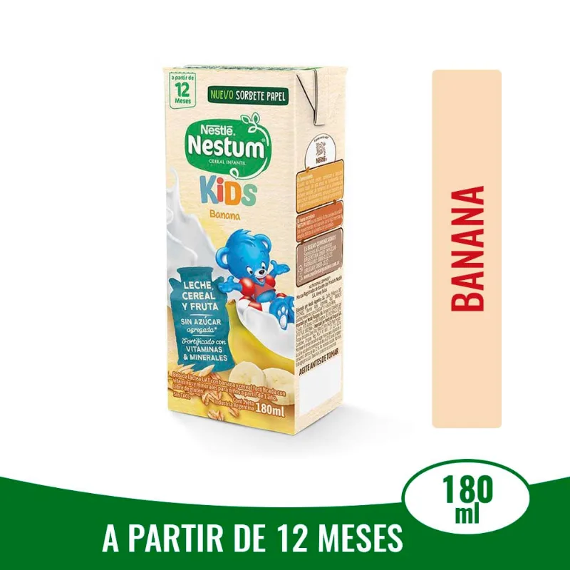 Nestum® Listo Para Tomar Sabor Banana X180ml