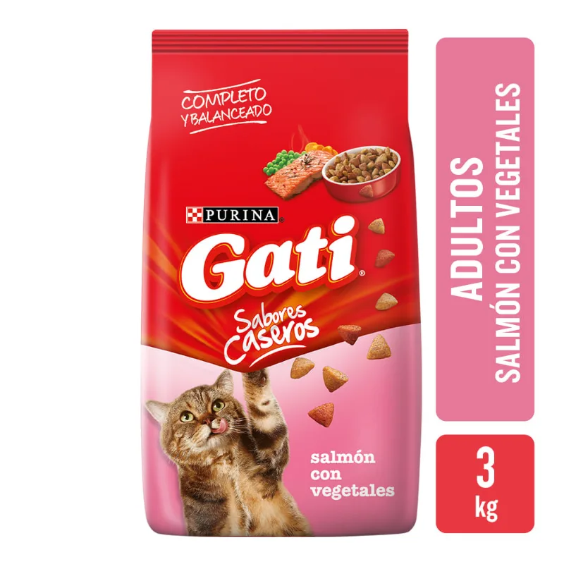 Alim Gati Salmon Con Vegetales 3k