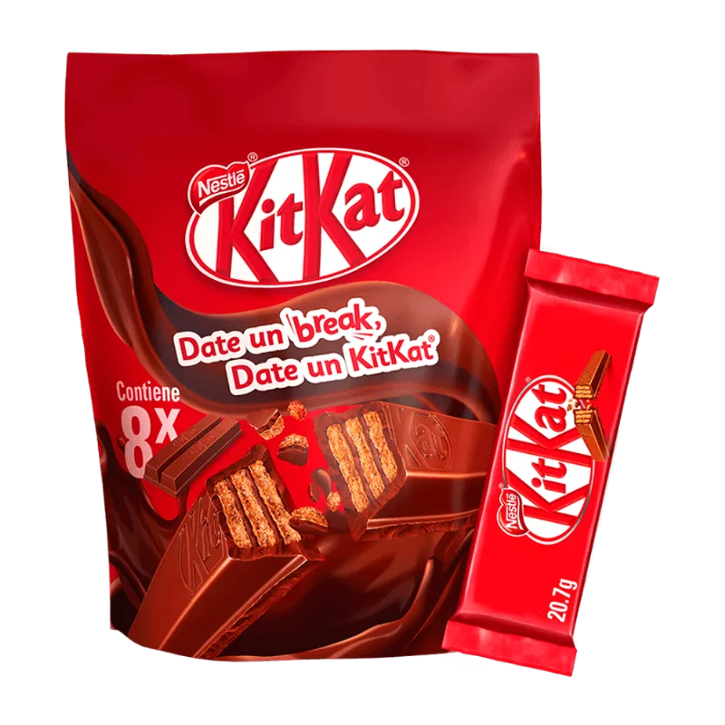 Kit Kat 2 Finger Doypack 8 unidades de 20.7g