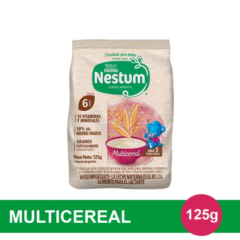"nestum® Multicereal X 125gr"