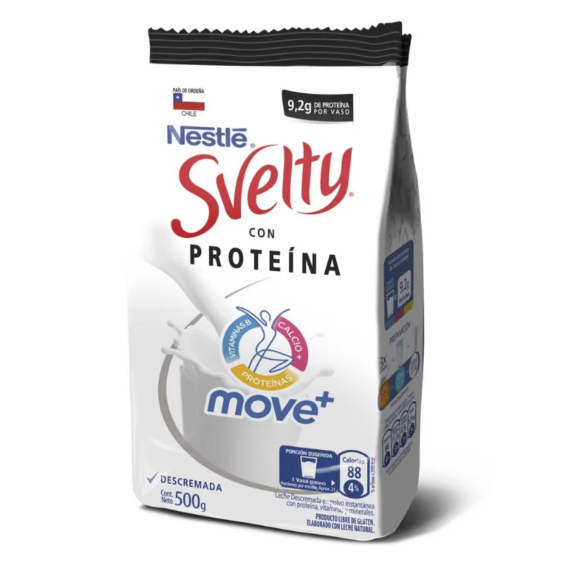 Leche en Polvo Svelty con Proteína 500 g