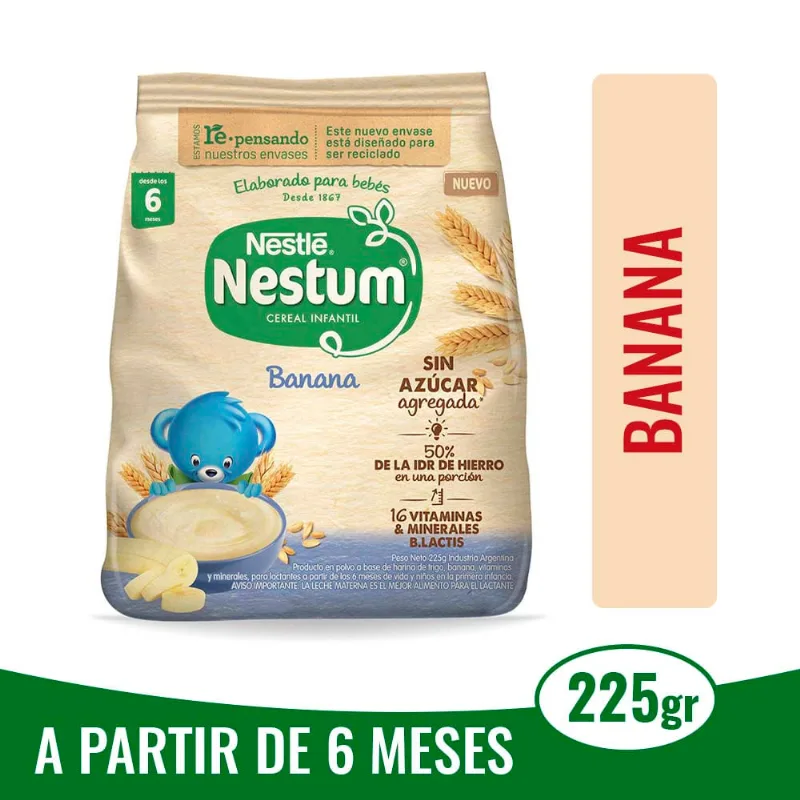 Cereal Nestum Banana Flex 225 Gr
