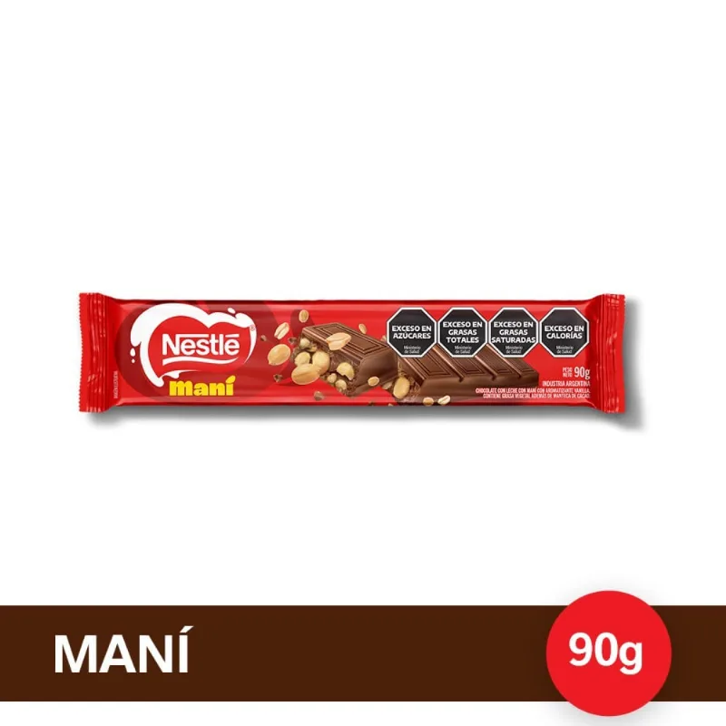 Chocolate Con Maní 90 Grs Nestlé®
