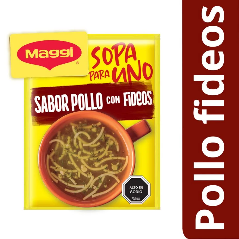 Sopa para Uno Maggi Pollo Fideo 16 g