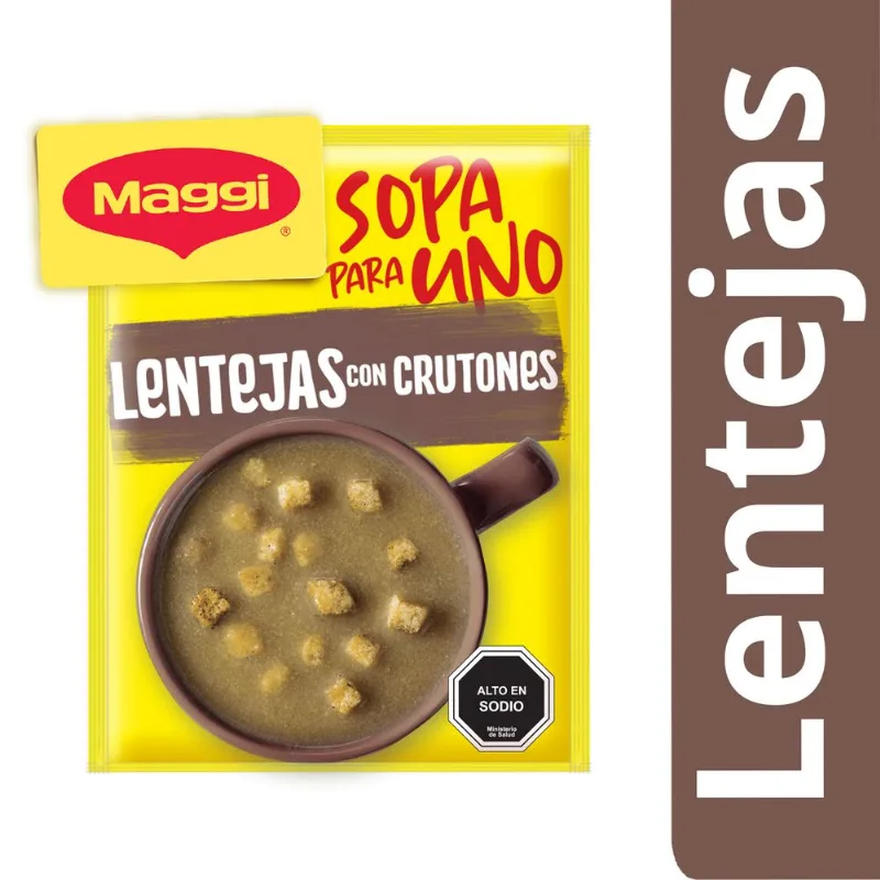 Sopa Para Uno Maggi Lentejas 16 g