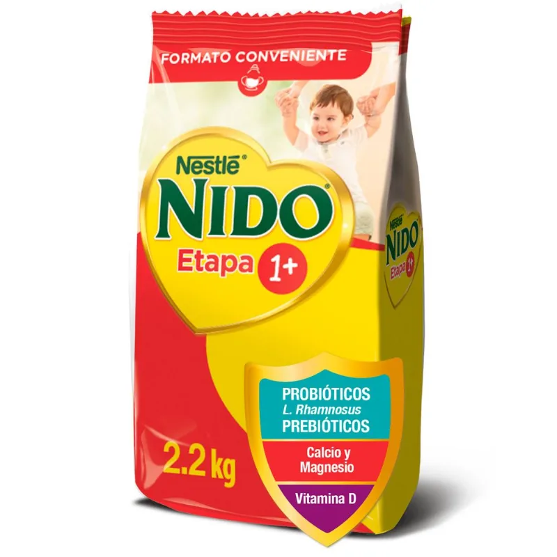 Fórmula Láctea Nido Etapa 1+ Bolsa 2.2 kg