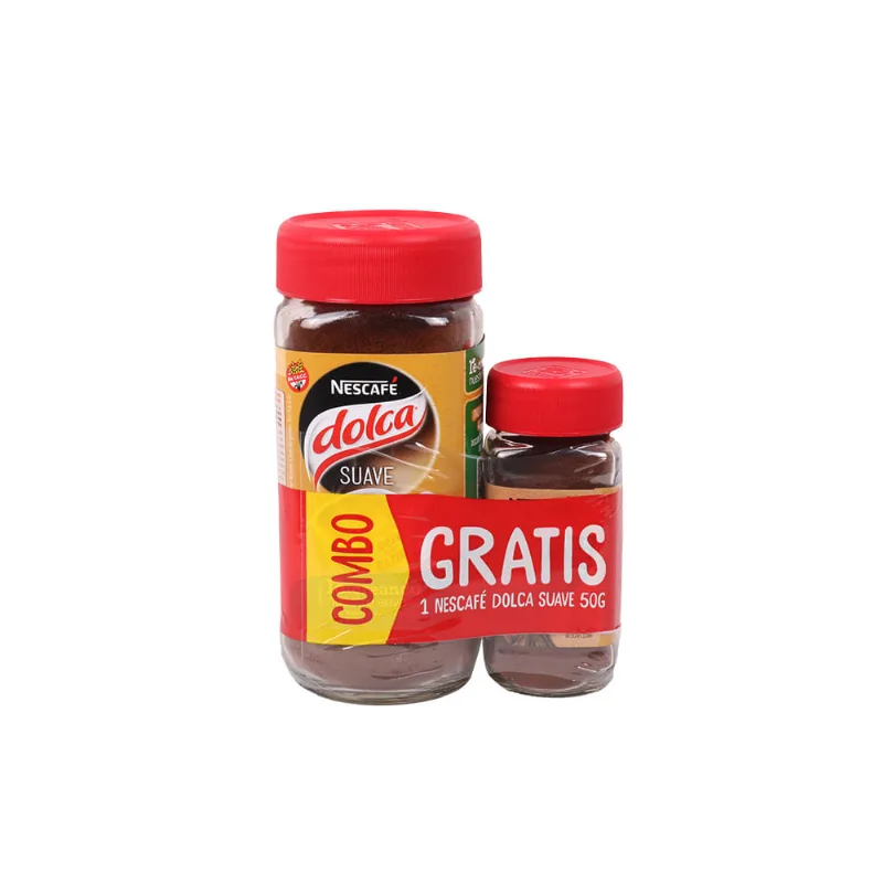 Dolca Nescafe Suave Re 170g+50gr Gratis Dolca Nescafe Suave Re 170 G