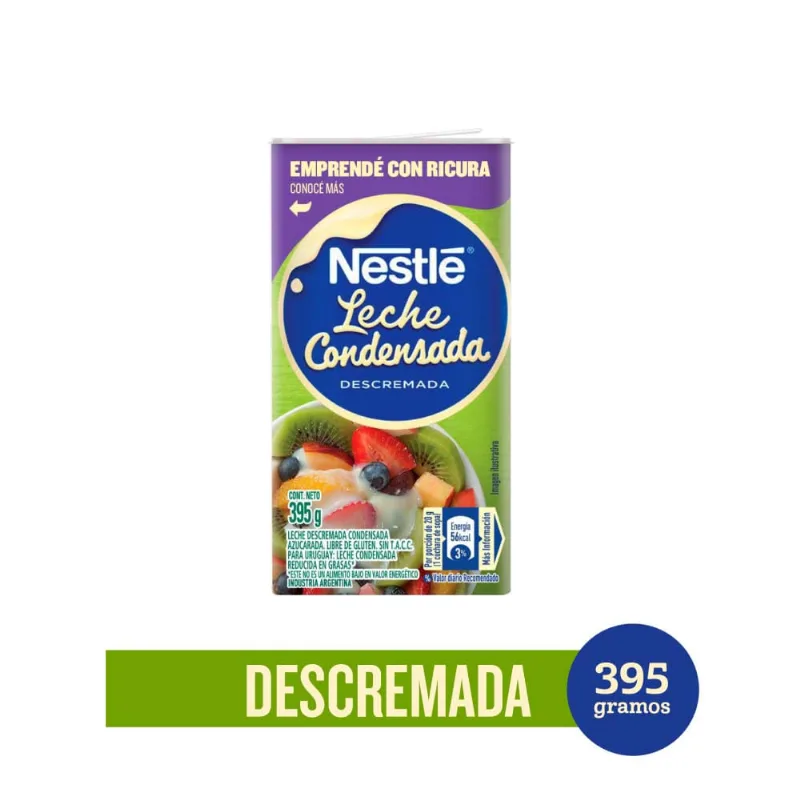 Leche Condensada Nestle Lca Light 395g