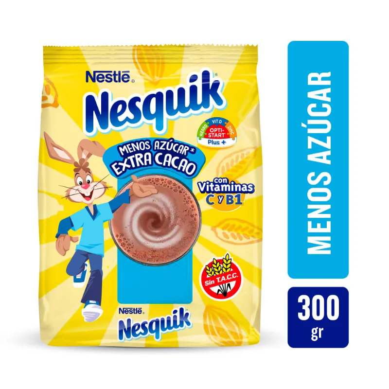 Alimento En Polvo Nesquik Opti Start 300 Gr