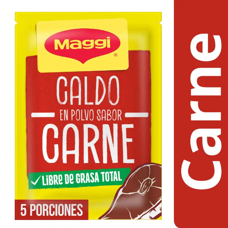 Caldo en Polvo Maggi Carne 7 g