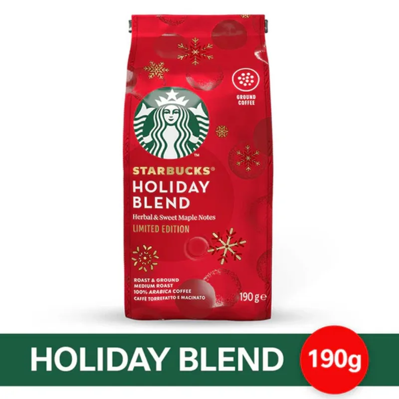 Café Holiday Blend 190 Grs Starbucks®