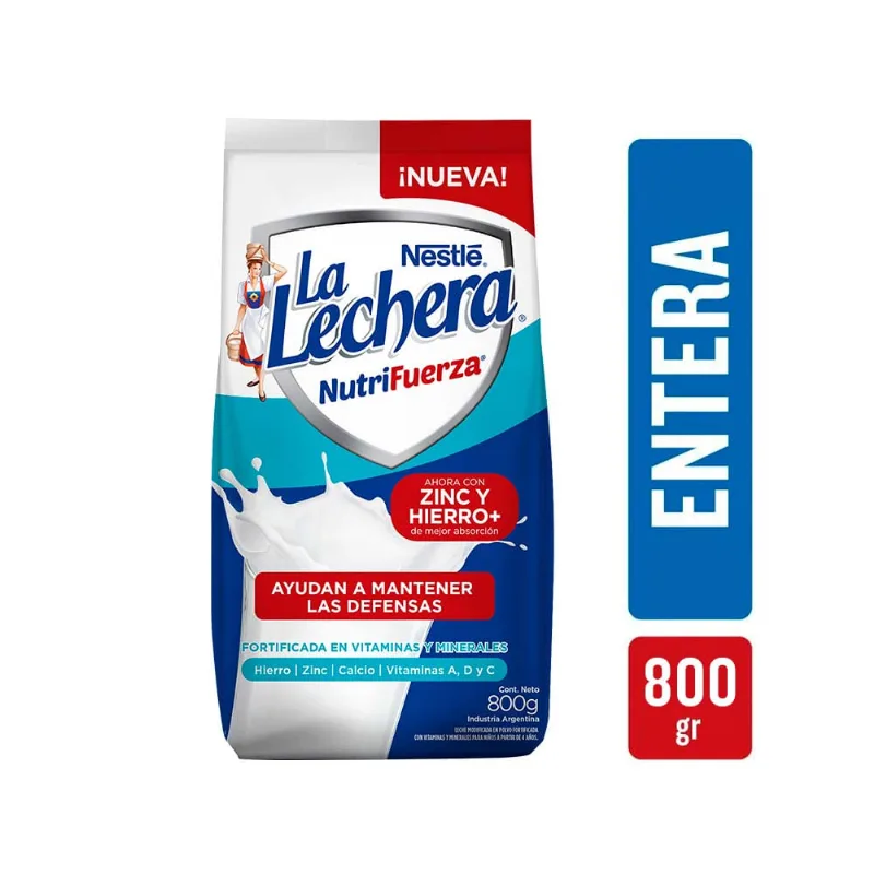 Leche En Polvo La Lechera® Softpack X800gr
