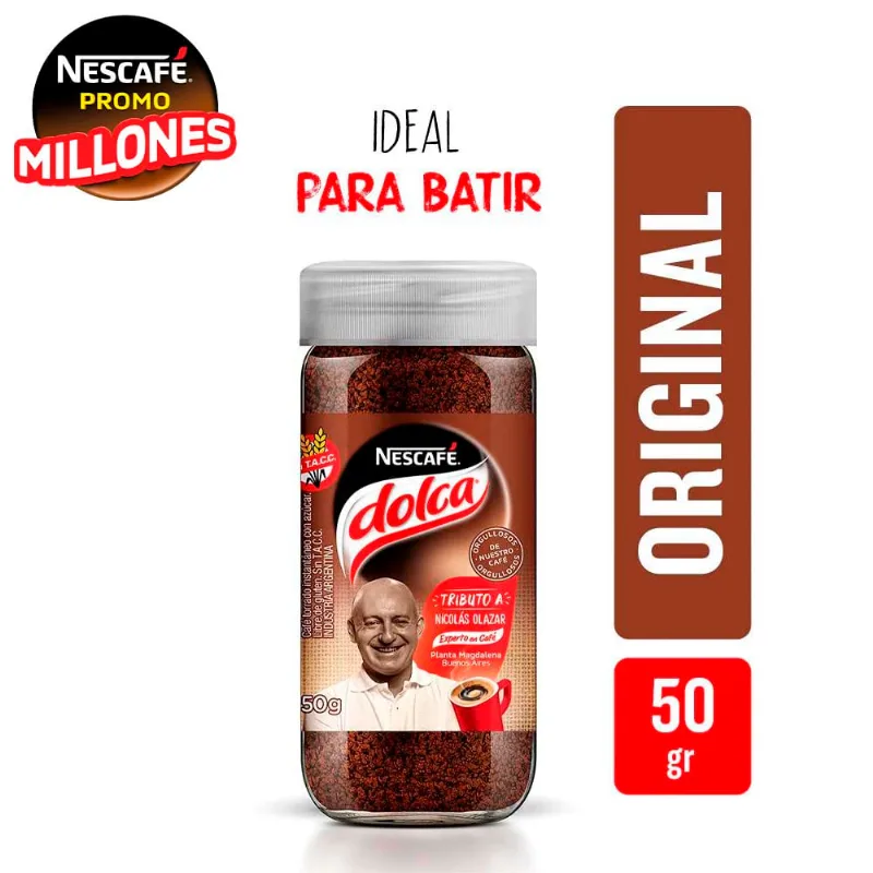 Café Dolca Nescafé® Original 50 Gr
