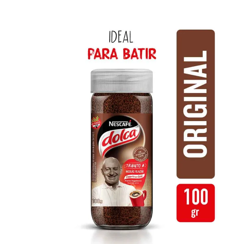 Café Dolca Original Nescafé® 100 Gr