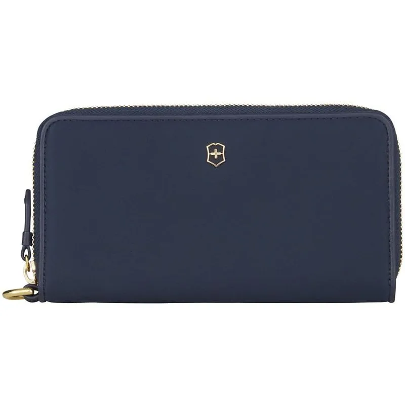 Carteira Victoria Small Items Smartphone Wristlet Azul