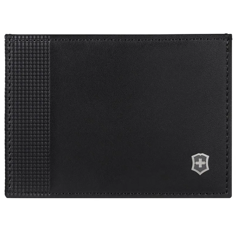 Carteira Victorinox Altius Alox Slim Card Case Preta