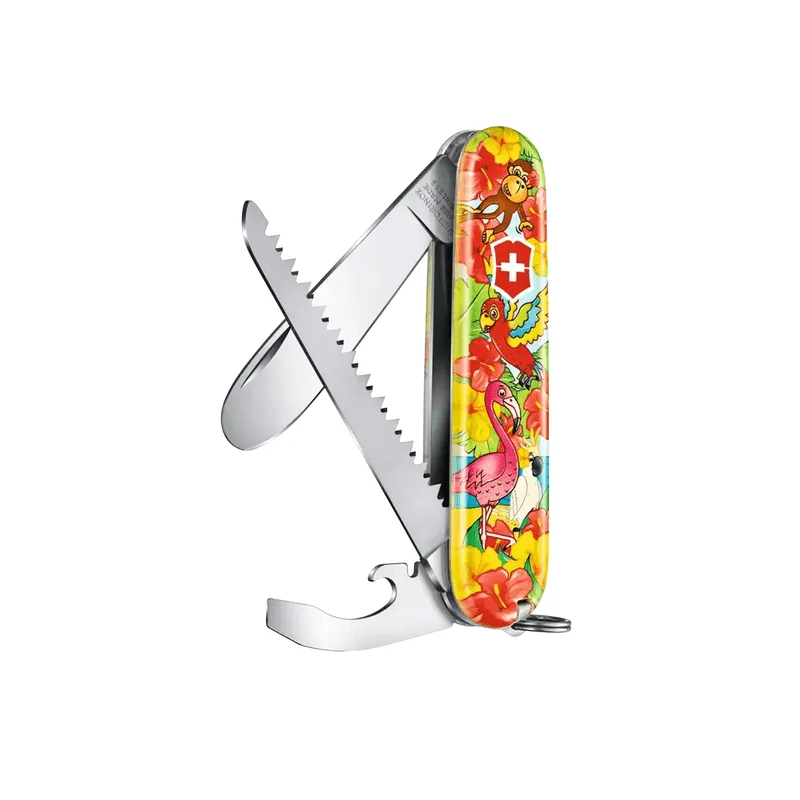 Canivete My First Inox Suiço de Bolso Edição Limitada Parrot - Victorinox
