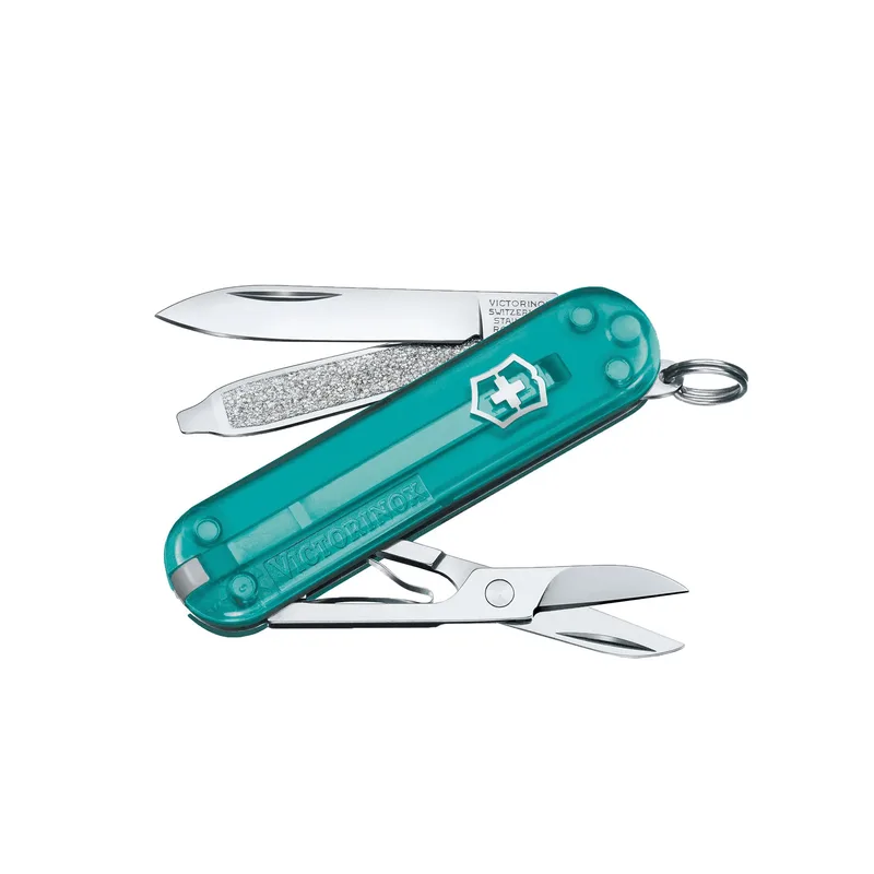 Canivete Classic SD Translúcido Tropical Surf 7 Funções - Victorinox