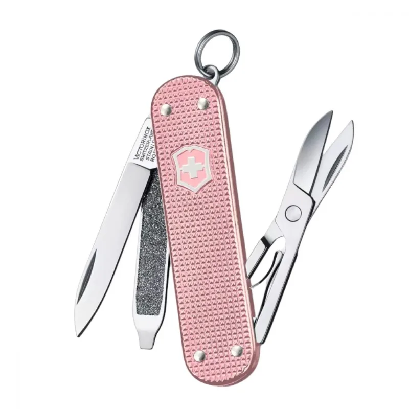 Victorinox Cortapluma 0.6221.252G Classic Alox Cotton Candy 5 usos
